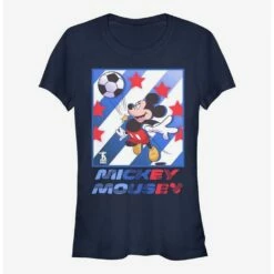 Best Sale ๐ Disney Mickey Mouse Mickey Football Star ๐ง Girls T-Shirt ๐
