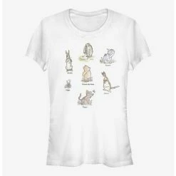 Deals 😍 Disney Winnie The Pooh Winnie Poster 👧 Girls T-Shirt ⭐
