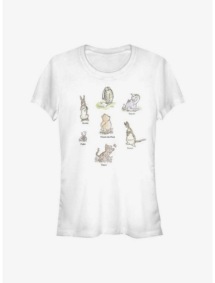 Deals 😍 Disney Winnie The Pooh Winnie Poster 👧 Girls T-Shirt ⭐