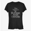 Brand new 🧨 Disney The Nightmare Before ❄ Christmas Logo 👧 Girls T-Shirt ⭐