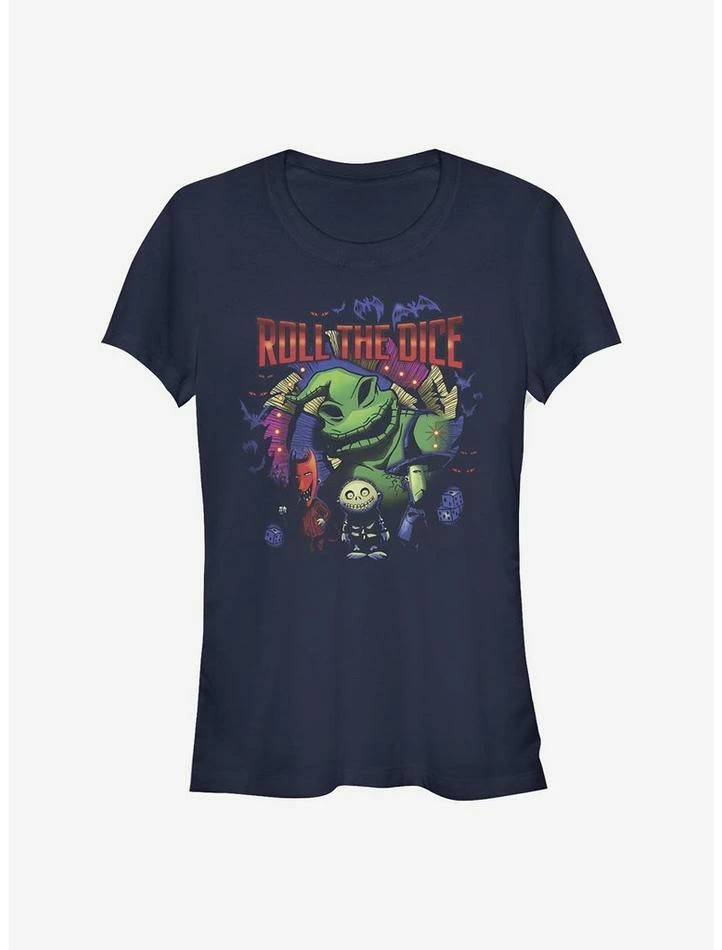 Flash Sale ๐ฅฐ Disney The Nightmare Before ๐ Christmas Oogie Dice Classic ๐ง Girls T-Shirt ๐ - Image 3