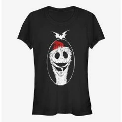 Best Pirce 🔥 Disney The Nightmare Before ❄ Christmas Santa Jack 👧 Girls T-Shirt 👏
