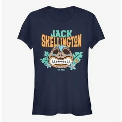 Best Sale 🥰 Disney The Nightmare Before 🔔 Christmas Tiki Jack 👧 Girls T-Shirt 💯