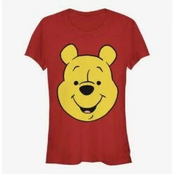 Deals 🛒 Disney Winnie The Pooh Winnie Big Face 👧 Girls T-Shirt 👏