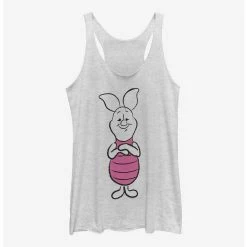 Wholesale 🛒 Disney Winnie The Pooh Basic Sketch Piglet 👧 Girls Tank 🔔