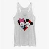 Outlet ⭐ Disney Mickey Mouse Mickey Minnie Heart 👧 Girls Tank 🎁