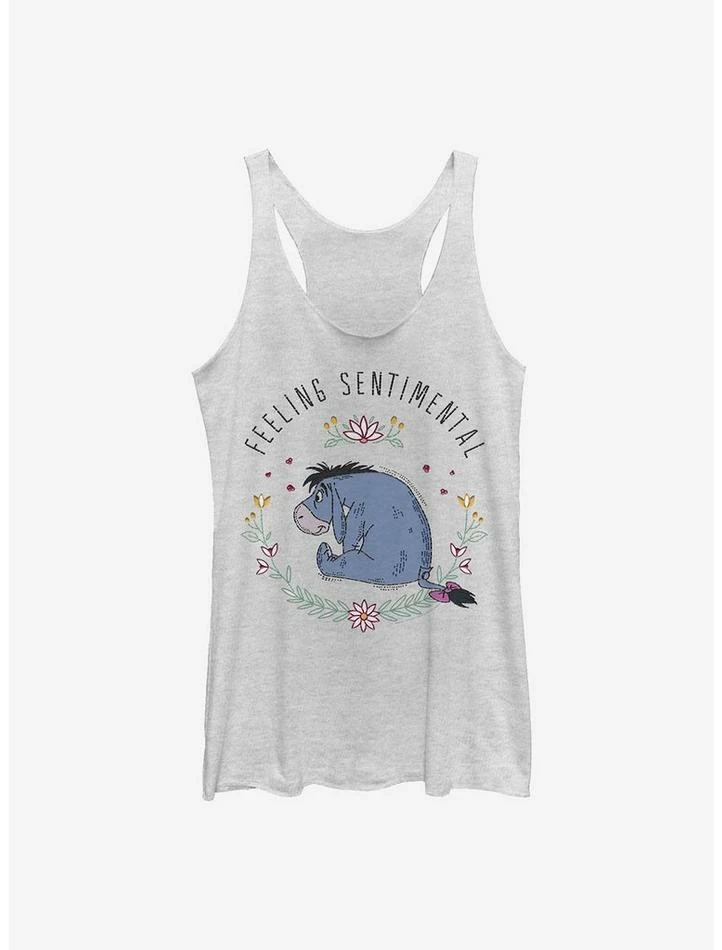 Best Sale 💯 Disney Winnie The Pooh Eeyore Flowers 👧 Girls Tank 💯