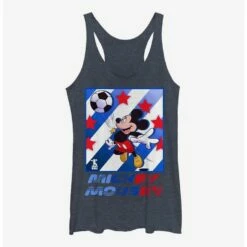Top 10 ❤️ Disney Mickey Mouse Mickey Football Star 👧 Girls Tank 👏