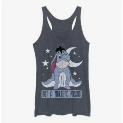 New 🔔 Disney Winnie The Pooh Eeyore Not Morning 👧 Girls Tank 💯