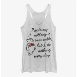 Brand new 👏 Disney Winnie The Pooh Impossible 👧 Girls Tank 🛒