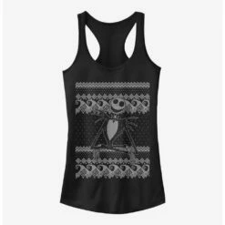 Best Pirce 😉 Disney The Nightmare Before ❄ Christmas Jack Intarsia Sweater 👧 Girls Tank 👏