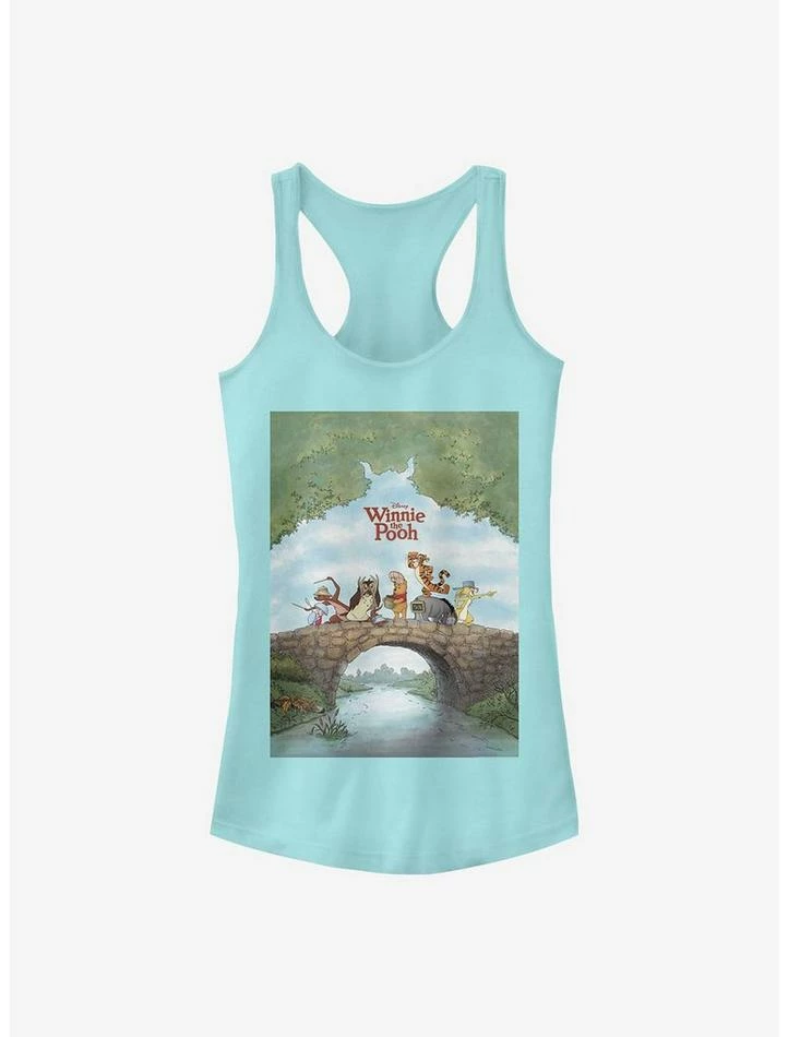 Best Sale 💯 Disney Winnie The Pooh Pooh Poster 👧 Girls Tank 😉