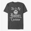 New 😍 Disney The Nightmare Before 🔔 Christmas Barrel Costume T-Shirt 😉