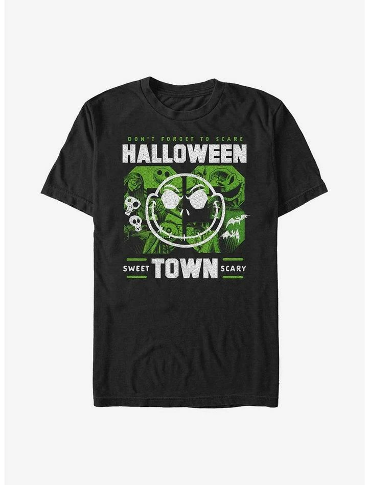 Top 10 ✨ Disney The Nightmare Before 🎄 Christmas 💀 Halloweentown College T-Shirt 👏