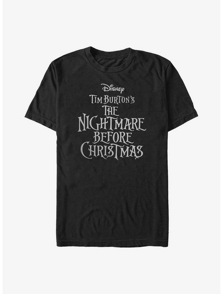 Top 10 ✨ Disney The Nightmare Before 🎅 Christmas Logo T-Shirt 🎁