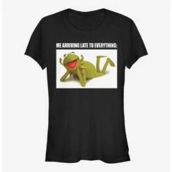 Deals 🧨 Disney Muppets Late Kermit 👧 Girls T-Shirt 🛒