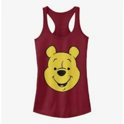 Discount 😀 Disney Winnie The Pooh Winnie Big Face 👧 Girls Tank 👍