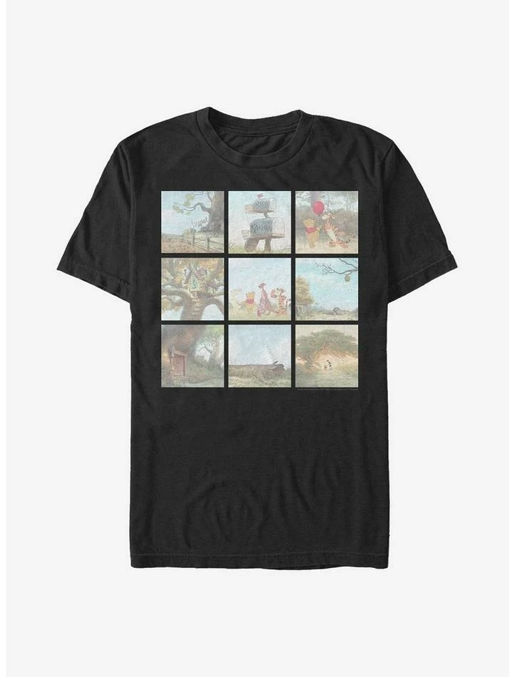Promo 🎉 Disney Winnie The Pooh Pooh Scenes T-Shirt 🔥 - Image 3