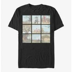 Promo 🎉 Disney Winnie The Pooh Pooh Scenes T-Shirt 🔥