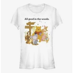 Top 10 👏 Disney Winnie The Pooh Pooh In The Woods 👧 Girls T-Shirt ✔️