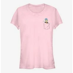 Best reviews of 😀 Disney Pinocchio Jiminy Faux Pocket 👧 Girls T-Shirt 👍