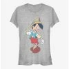Coupon ⭐ Disney Pinocchio Vintage Pinocchio 👧 Girls T-Shirt 🛒