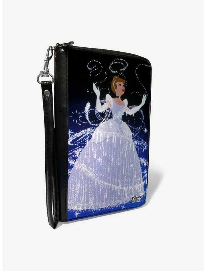 Hot Sale 🎉 Disney Cinderella Ball Gown Transformation Zip Around Wallet ❤️