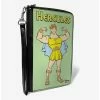 Promo 🧨 Disney Hercules Flexing Pose Green Yellow Zip Around Wallet 👏