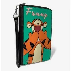 Flash Sale 🛒 Winne the Pooh Tigger Funny Zip Around Wallet 🧨
