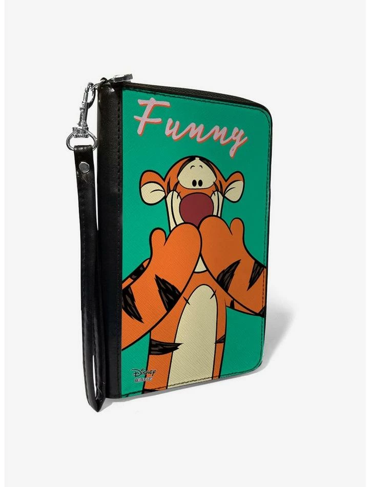 Flash Sale ๐ Winne the Pooh Tigger Funny Zip Around Wallet ๐งจ