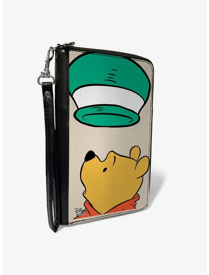 Promo 😀 Winnie the Pooh Empty Honeypot Zip Around Wallet ⭐