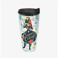 Hot Sale 🧨 Disney Alice In Wonderland Curiouser 24oz Classic Tumbler With Lid 🤩