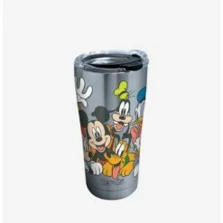 Brand new ⌛ Disney Mickey Group 20oz Stainless Steel Tumbler With Lid ❤️
