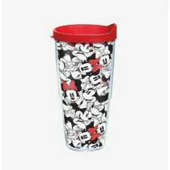 Cheap 🔔 Disney Minnie Mouse Expressions 24oz Classic Tumbler With Lid 🥰