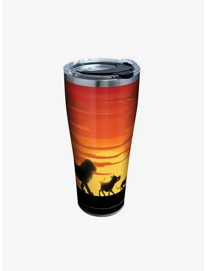 Flash Sale 🔥 Disney The Lion King Silhouette 30oz Stainless Steel Tumbler With Lid 👍