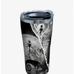 Best Sale 👍 The Nightmare Before 🎁 Christmas Torn Collage 20oz Stainless Steel Tumbler With Lid ✔️