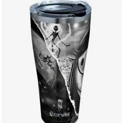 Best deal ⌛ The Nightmare Before ❄ Christmas Torn Collage 30oz Stainless Steel Tumbler With Lid 🔔