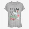 Outlet ❤️ Disney Tinker Bell Holiday Magic Sister 👧 Girls T-Shirt 👏