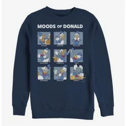 Best Pirce 😍 Disney Donald Duck Donald Moods Crew Sweatshirt 💯