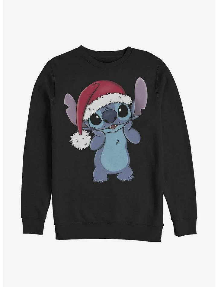 Top 10 โญ Disney Lilo & Stitch Santa Hat Crew Sweatshirt ๐งจ