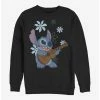 Cheap ✨ Disney Lilo & Stitch Stitch Flowers Crew Sweatshirt 🛒