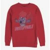 Buy 🥰 Disney Lilo & Stitch Unstoppable Stitch Crew Sweatshirt 👏