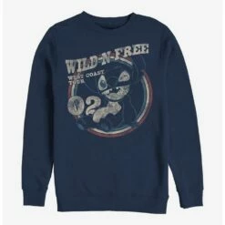 Wholesale 🌟 Disney Lilo & Stitch Wild N Free Crew Sweatshirt 😉