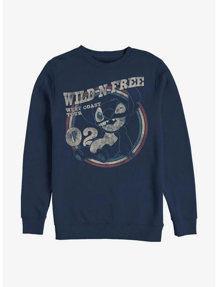 Wholesale 🌟 Disney Lilo & Stitch Wild N Free Crew Sweatshirt 😉