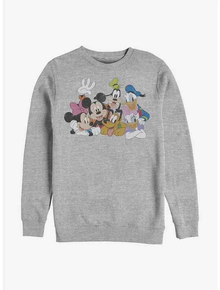 Best reviews of 🔥 Disney Mickey Mouse And Friends Group Crew Sweatshirt 😍