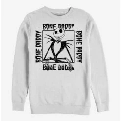 Wholesale ✔️ Disney The Nightmare Before 🎅 Christmas Bone Daddy Crew Sweatshirt 👍
