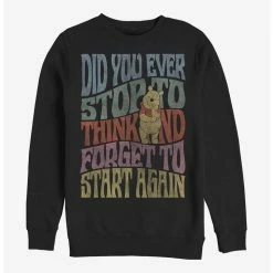 Top 10 👏 Disney Winnie The Pooh Did You Ever Crew Sweatshirt 🥰