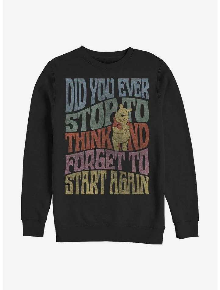 Top 10 👏 Disney Winnie The Pooh Did You Ever Crew Sweatshirt 🥰
