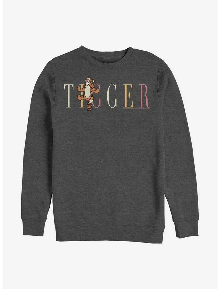Promo 🔔 Disney Winnie The Pooh Tigger Fashion Crew Sweatshirt 🥰