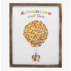 Best reviews of ๐ฏ Disney Pixar Up Adventure Is Out There Up Framed Wood Wall Decor ๐งจ